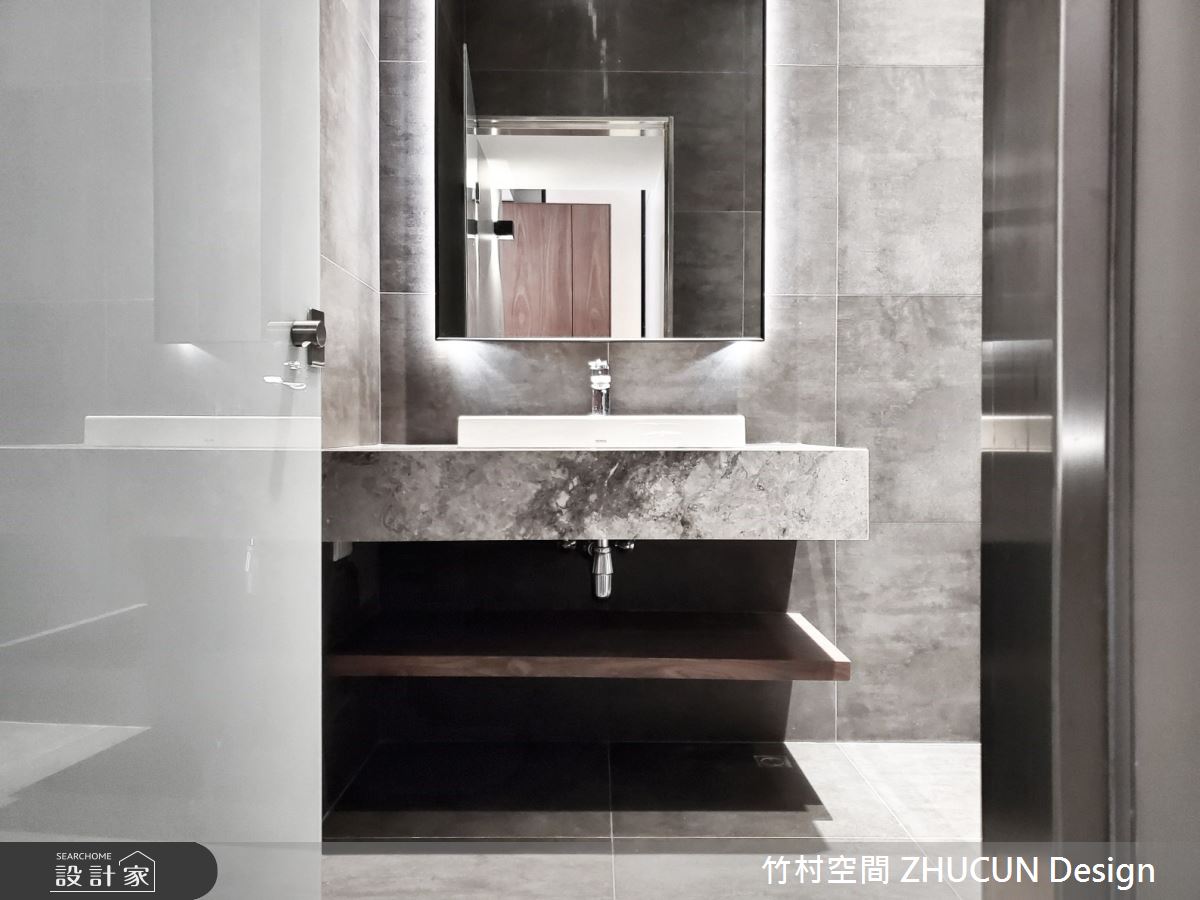 111坪中古屋(5~15年)＿簡約風浴室案例圖片＿竹村空間 ZHUCUN Design＿竹村_16 緻 Chic_111坪簡約風透天別墅之17