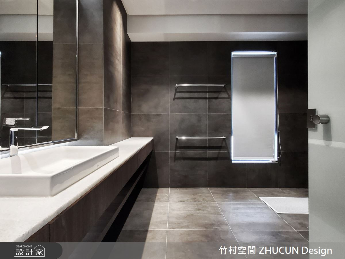 111坪中古屋(5~15年)＿簡約風浴室案例圖片＿竹村空間 ZHUCUN Design＿竹村_16 緻 Chic_111坪簡約風透天別墅之19