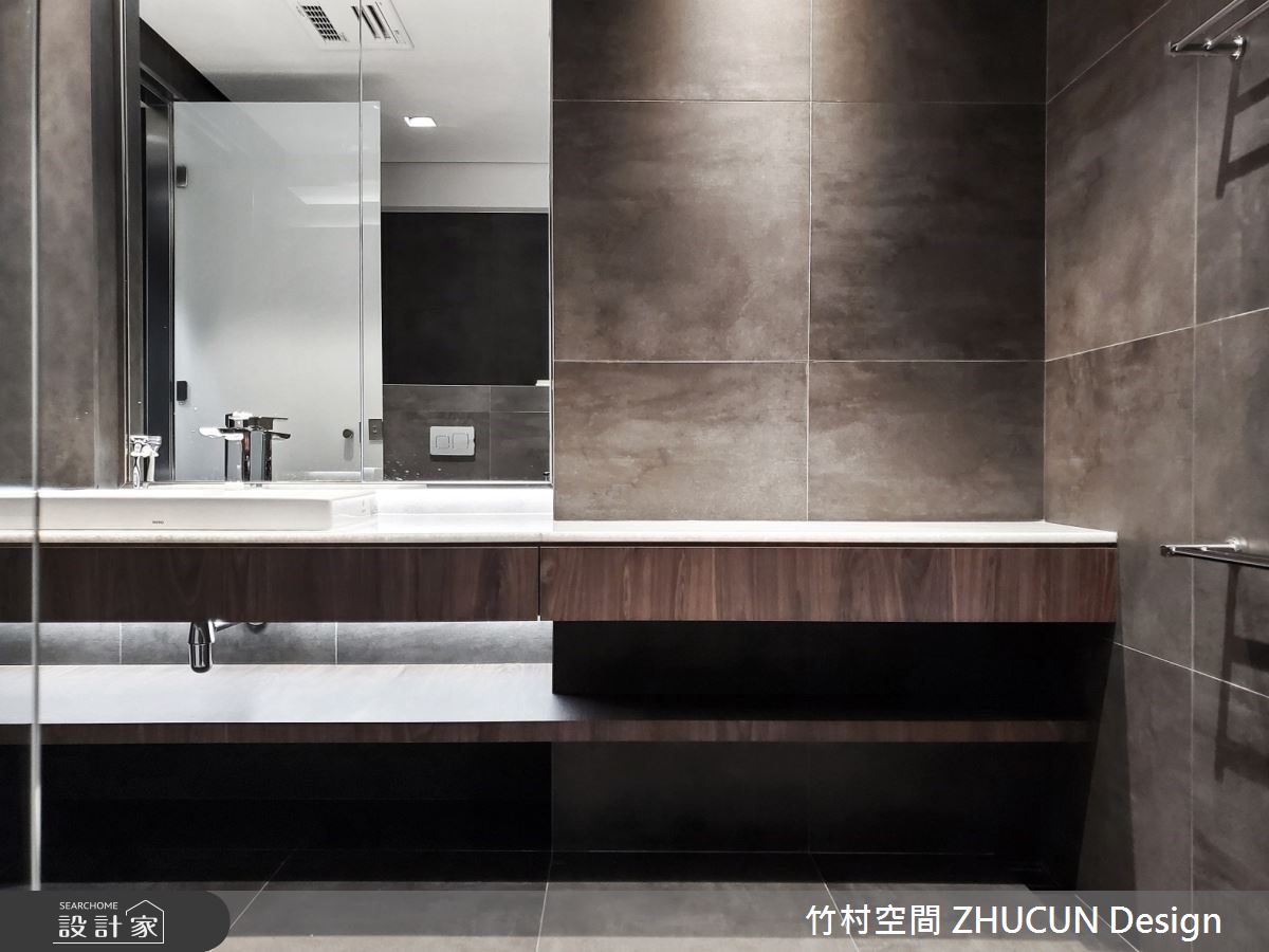 111坪中古屋(5~15年)＿簡約風浴室案例圖片＿竹村空間 ZHUCUN Design＿竹村_16 緻 Chic_111坪簡約風透天別墅之18
