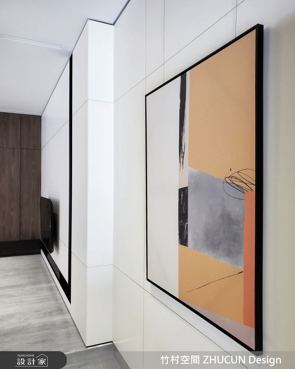 111坪中古屋(5~15年)＿簡約風玄關案例圖片＿竹村空間 ZHUCUN Design＿竹村_16 緻 Chic_111坪簡約風透天別墅之1