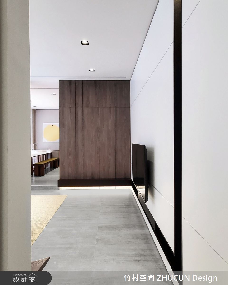 111坪中古屋(5~15年)＿簡約風玄關案例圖片＿竹村空間 ZHUCUN Design＿竹村_16 緻 Chic_111坪簡約風透天別墅之2