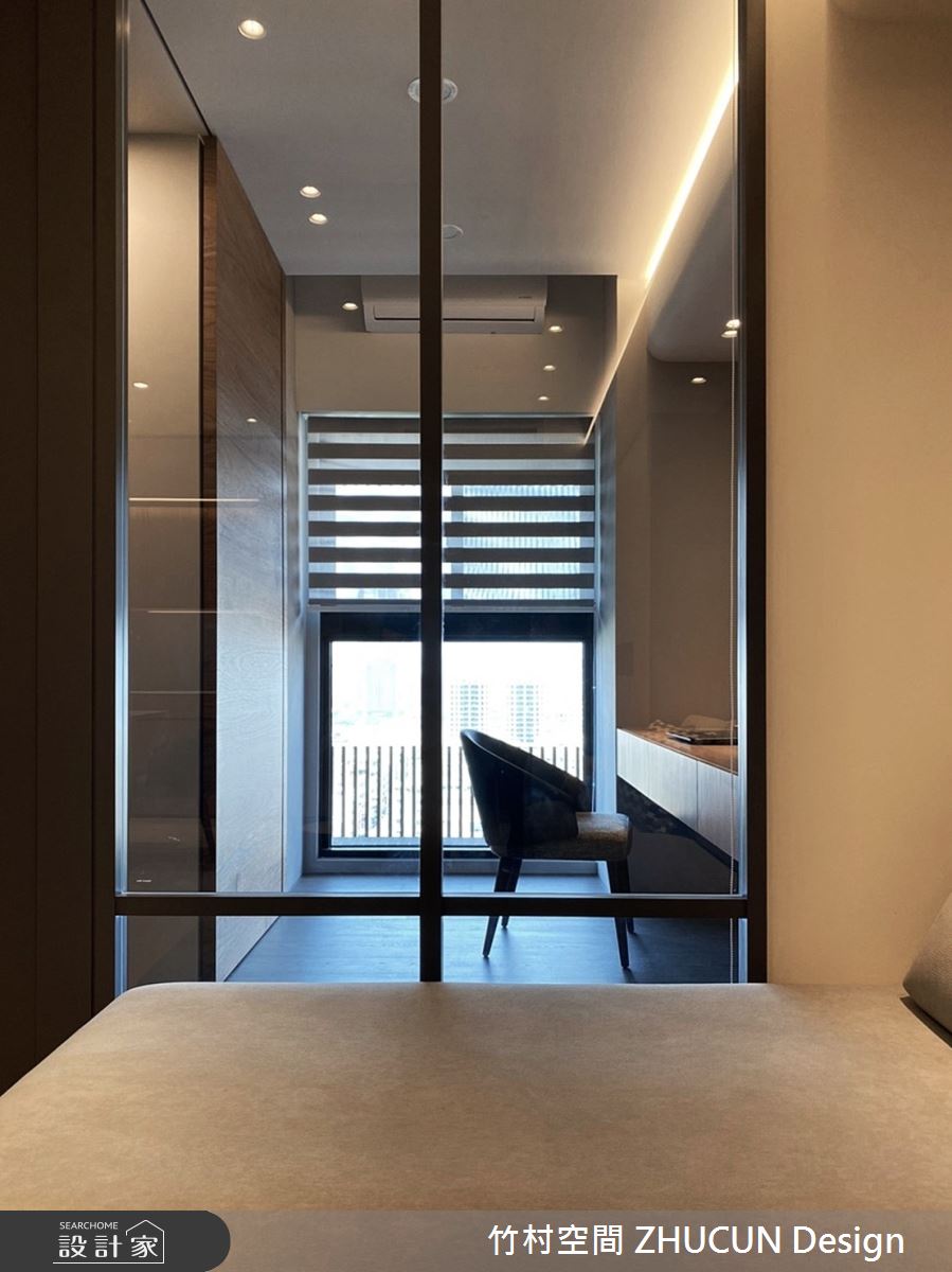 14坪新成屋(5年以下)＿現代風臥室案例圖片＿竹村空間 ZHUCUN Design＿竹村_18 覓謐 Meet Me_14坪現代風之5