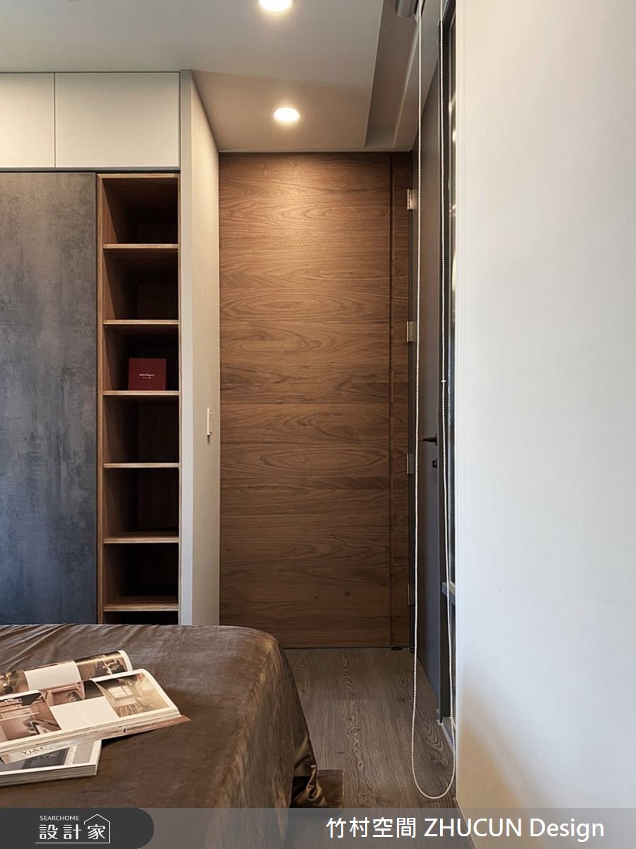 14坪新成屋(5年以下)＿現代風臥室案例圖片＿竹村空間 ZHUCUN Design＿竹村_18 覓謐 Meet Me_14坪現代風之9