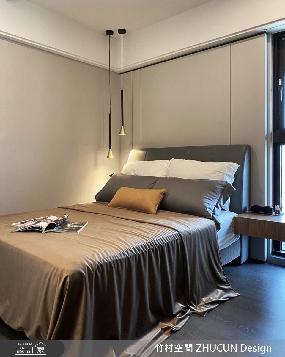 14坪新成屋(5年以下)＿現代風臥室案例圖片＿竹村空間 ZHUCUN Design＿竹村_18 覓謐 Meet Me_14坪現代風之11