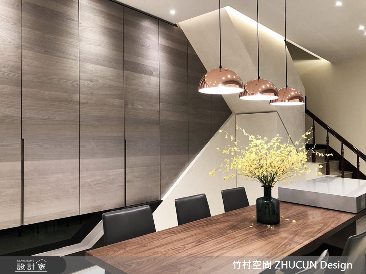 34坪新成屋(5年以下)＿現代風餐廳案例圖片＿竹村空間 ZHUCUN Design＿竹村_19 界境 Boundary_34坪現代風透天別墅之6