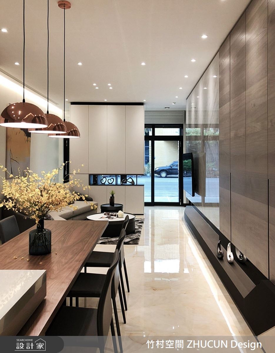 34坪新成屋(5年以下)＿現代風餐廳案例圖片＿竹村空間 ZHUCUN Design＿竹村_19 界境 Boundary_34坪現代風透天別墅之9