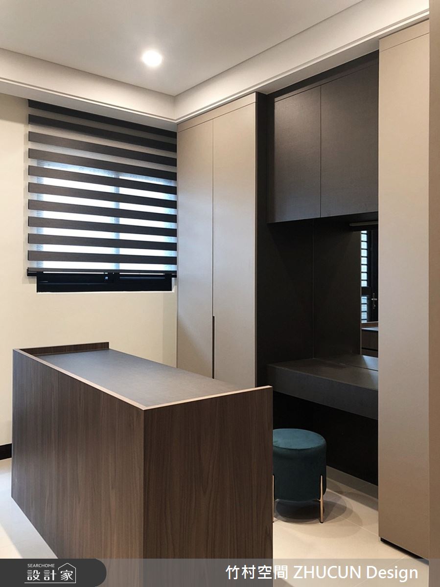 34坪新成屋(5年以下)＿現代風書房案例圖片＿竹村空間 ZHUCUN Design＿竹村_19 界境 Boundary_34坪現代風透天別墅之11