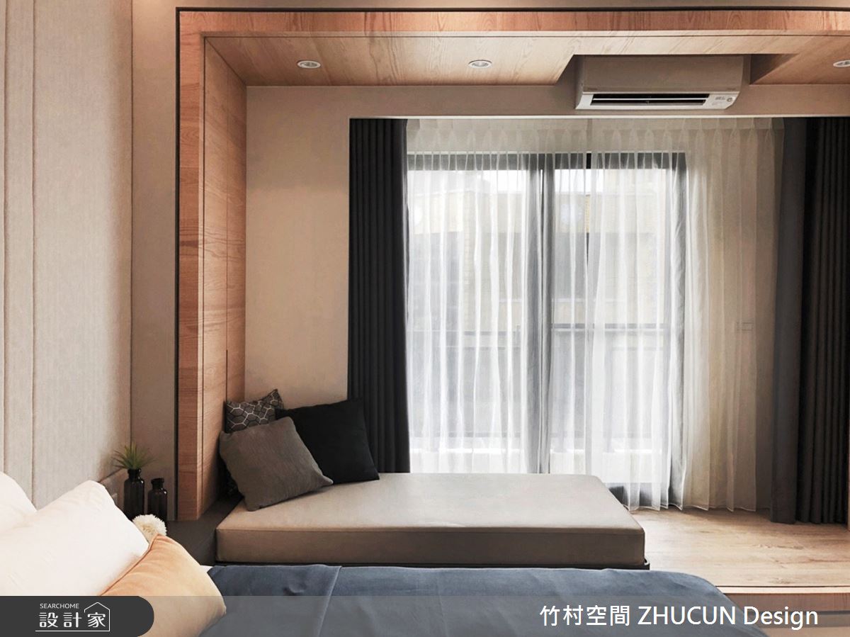 34坪新成屋(5年以下)＿現代風臥室案例圖片＿竹村空間 ZHUCUN Design＿竹村_19 界境 Boundary_34坪現代風透天別墅之14
