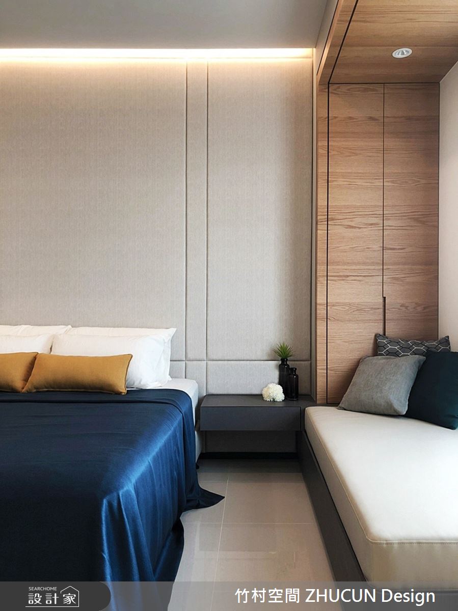 34坪新成屋(5年以下)＿現代風臥室案例圖片＿竹村空間 ZHUCUN Design＿竹村_19 界境 Boundary_34坪現代風透天別墅之16