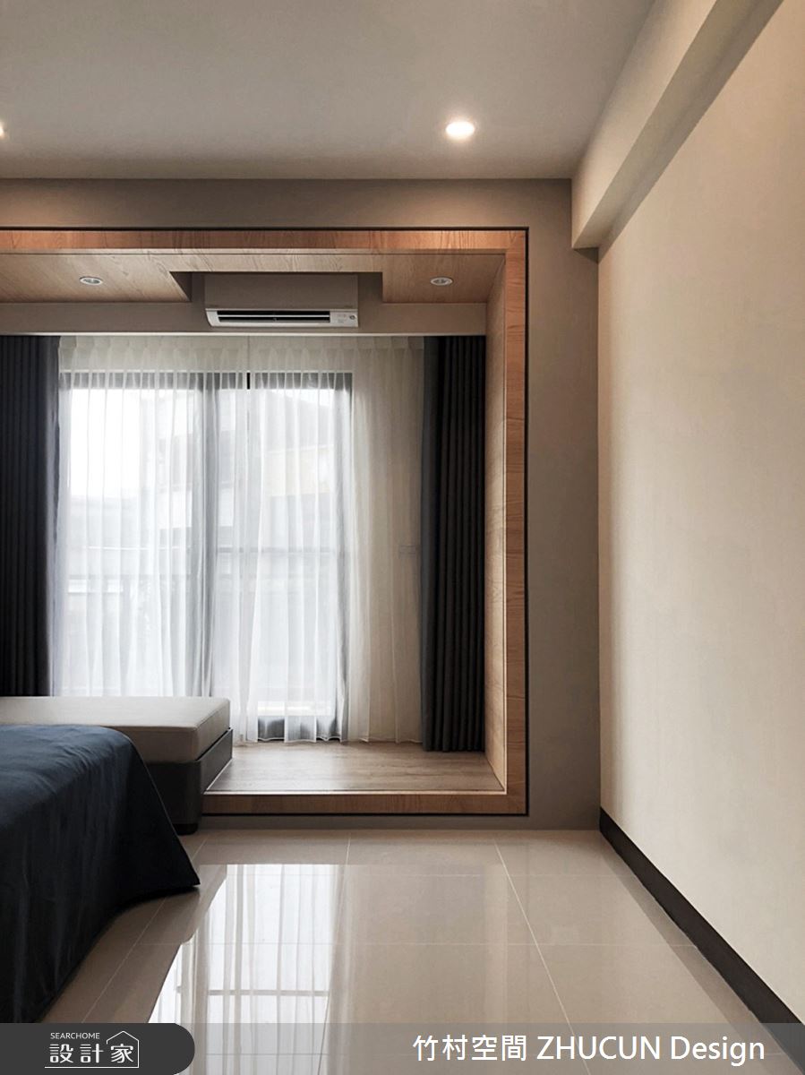 34坪新成屋(5年以下)＿現代風臥室案例圖片＿竹村空間 ZHUCUN Design＿竹村_19 界境 Boundary_34坪現代風透天別墅之17