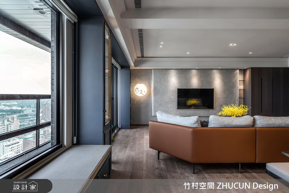 75坪新成屋(5年以下)＿美式風案例圖片＿竹村空間 ZHUCUN Design＿竹村_20 黛藍 Dark Blue_75坪美式風之7