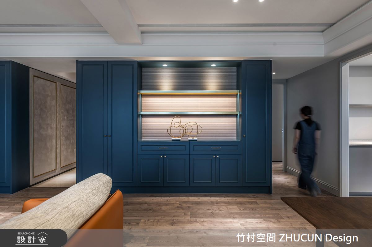 75坪新成屋(5年以下)＿美式風案例圖片＿竹村空間 ZHUCUN Design＿竹村_20 黛藍 Dark Blue_75坪美式風之17