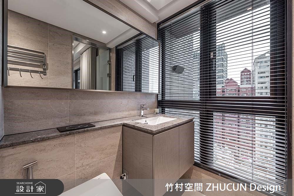 101坪新成屋(5年以下)＿現代風浴室案例圖片＿竹村空間 ZHUCUN Design＿竹村_21 鉑 Platinum_101坪現代風毛胚屋之22