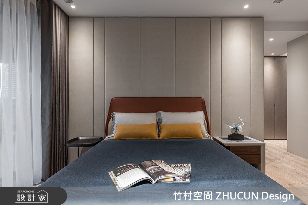 101坪新成屋(5年以下)＿現代風臥室案例圖片＿竹村空間 ZHUCUN Design＿竹村_21 鉑 Platinum_101坪現代風毛胚屋之23