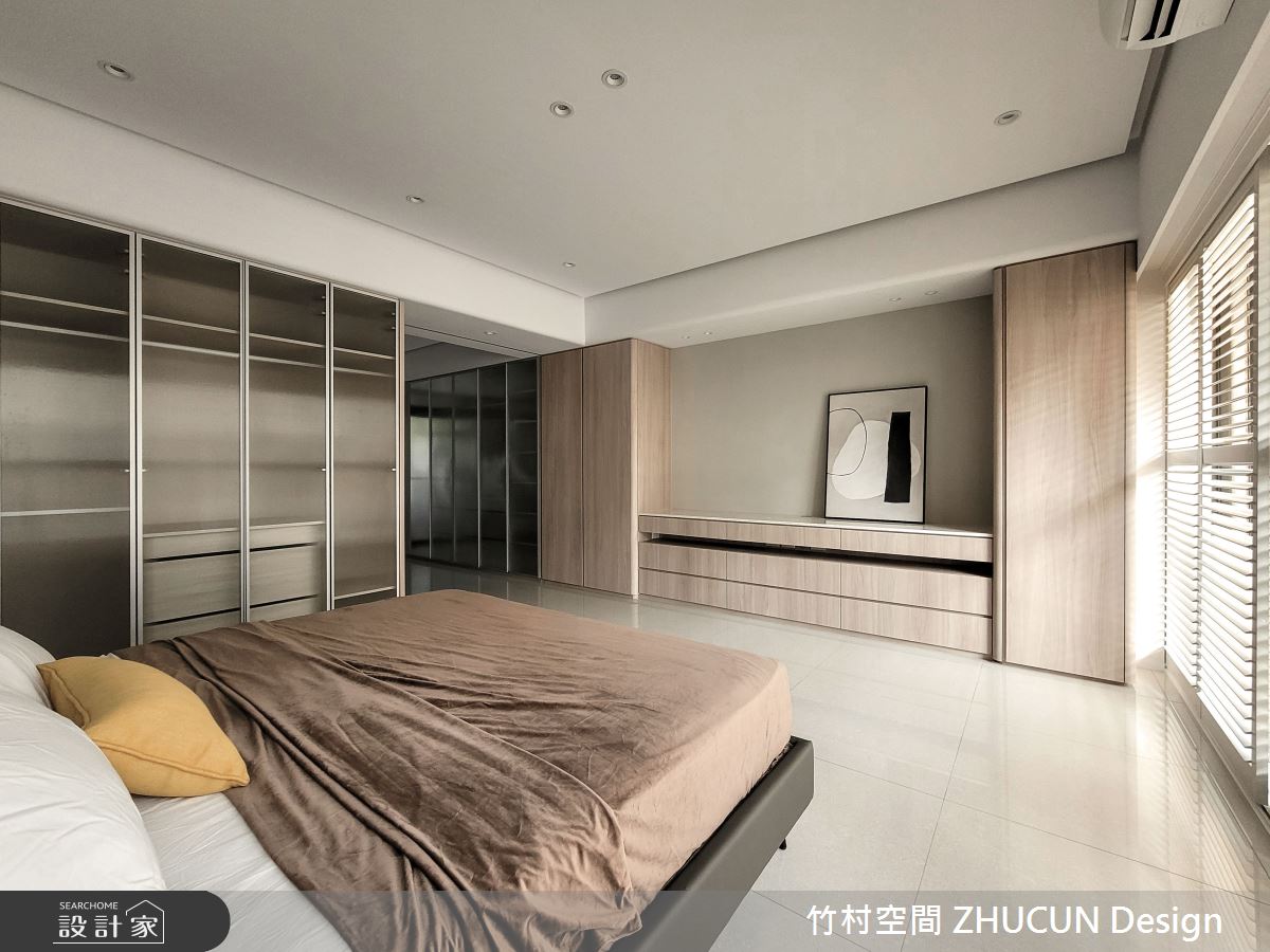 65坪新成屋(5年以下)＿日式無印風臥室案例圖片＿竹村空間 ZHUCUN Design＿竹村_23 靜默_65坪日式無印風之15