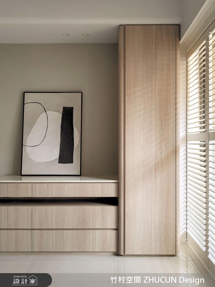 65坪新成屋(5年以下)＿日式無印風臥室案例圖片＿竹村空間 ZHUCUN Design＿竹村_23 靜默_65坪日式無印風之16