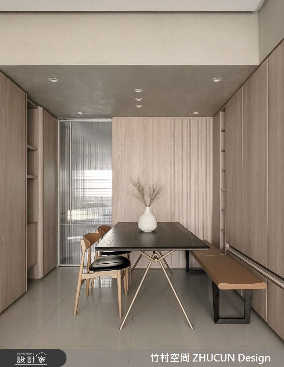 65坪新成屋(5年以下)＿日式無印風餐廳案例圖片＿竹村空間 ZHUCUN Design＿竹村_23 靜默_65坪日式無印風之1