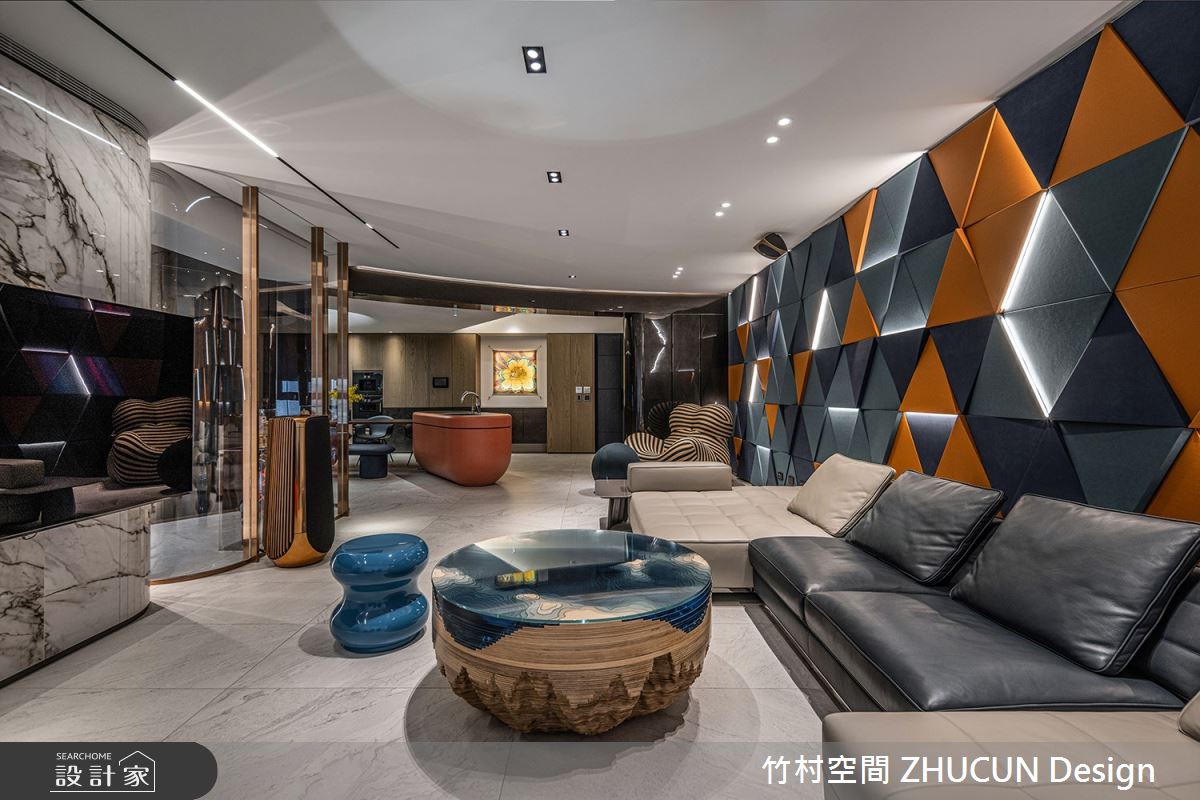 69坪中古屋(5~15年)＿現代風客廳餐廳案例圖片＿竹村空間 ZHUCUN Design＿竹村_24 流動如生 Liquidity_69坪現代風毛胚屋之5