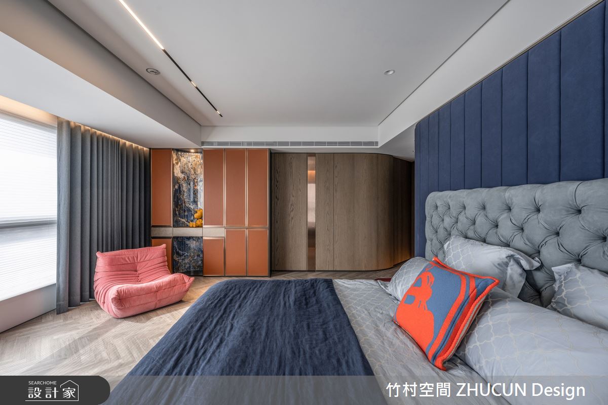 69坪中古屋(5~15年)＿現代風臥室案例圖片＿竹村空間 ZHUCUN Design＿竹村_24 流動如生 Liquidity_69坪現代風毛胚屋之13