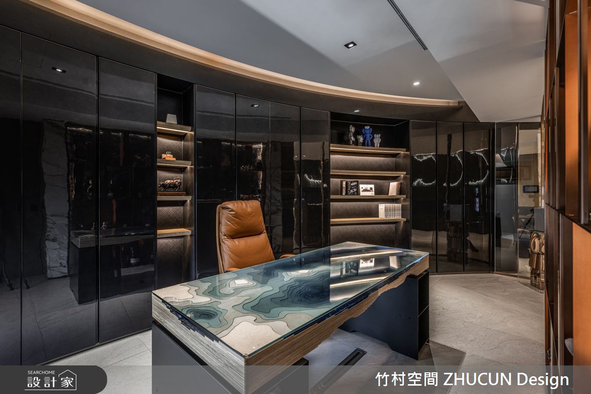 69坪中古屋(5~15年)＿現代風書房工作區案例圖片＿竹村空間 ZHUCUN Design＿竹村_24 流動如生 Liquidity_69坪現代風毛胚屋之6