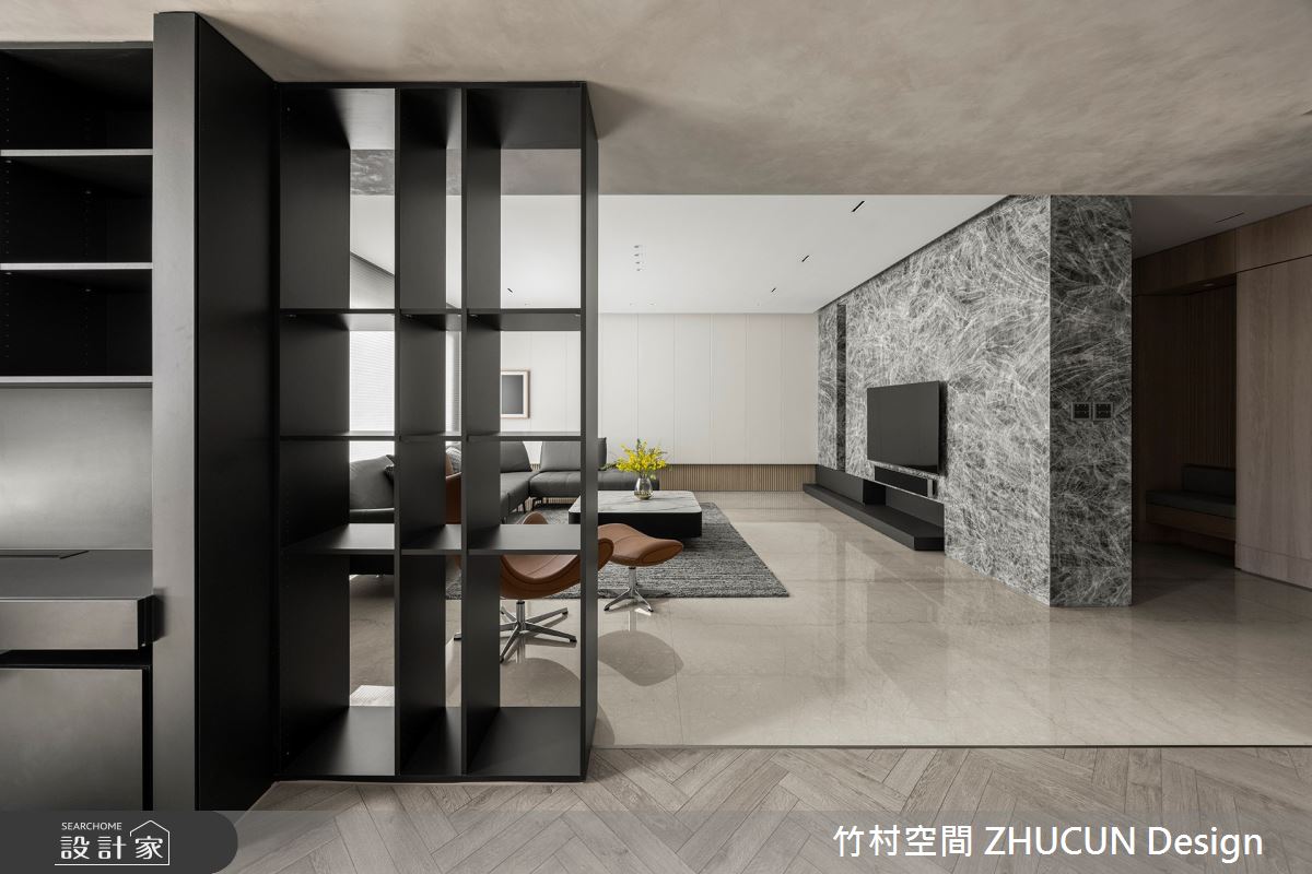 75坪新成屋(5年以下)＿簡約風案例圖片＿竹村空間 ZHUCUN Design＿竹村_25 晶硯 Timeless_75坪現代風毛胚屋之6