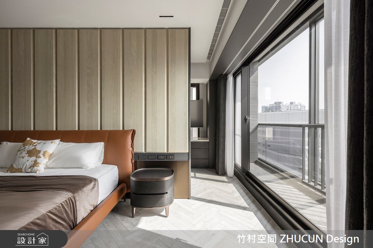 75坪新成屋(5年以下)＿簡約風臥室案例圖片＿竹村空間 ZHUCUN Design＿竹村_25 晶硯 Timeless_75坪現代風毛胚屋之18