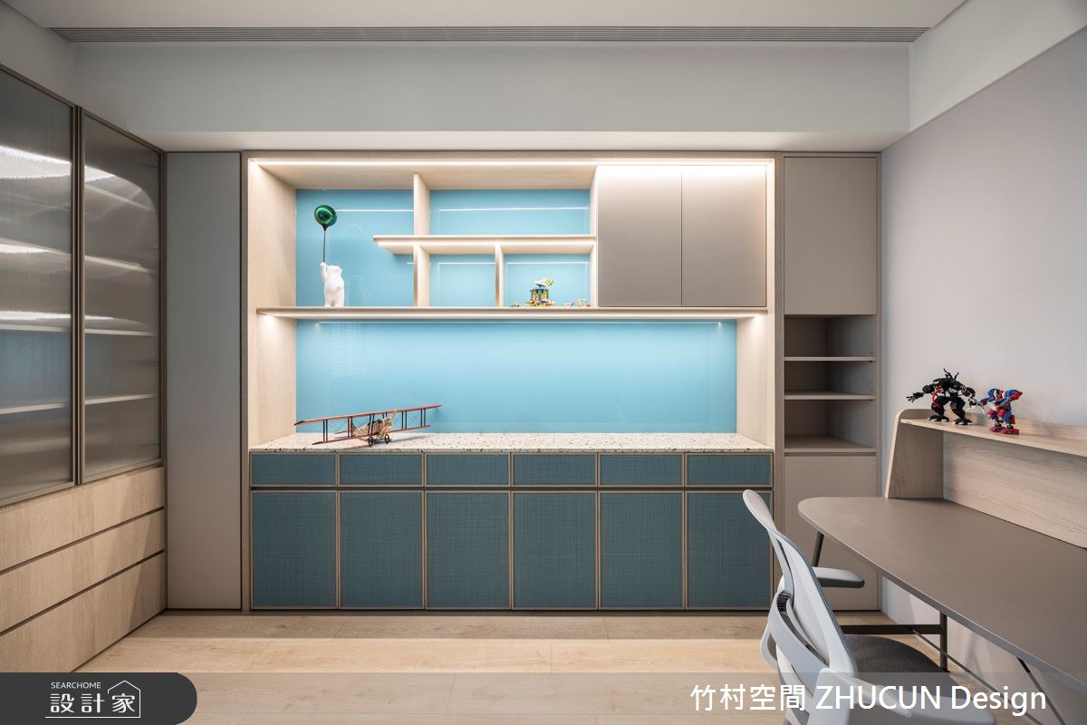 75坪新成屋(5年以下)＿簡約風多功能室案例圖片＿竹村空間 ZHUCUN Design＿竹村_25 晶硯 Timeless_75坪現代風毛胚屋之23
