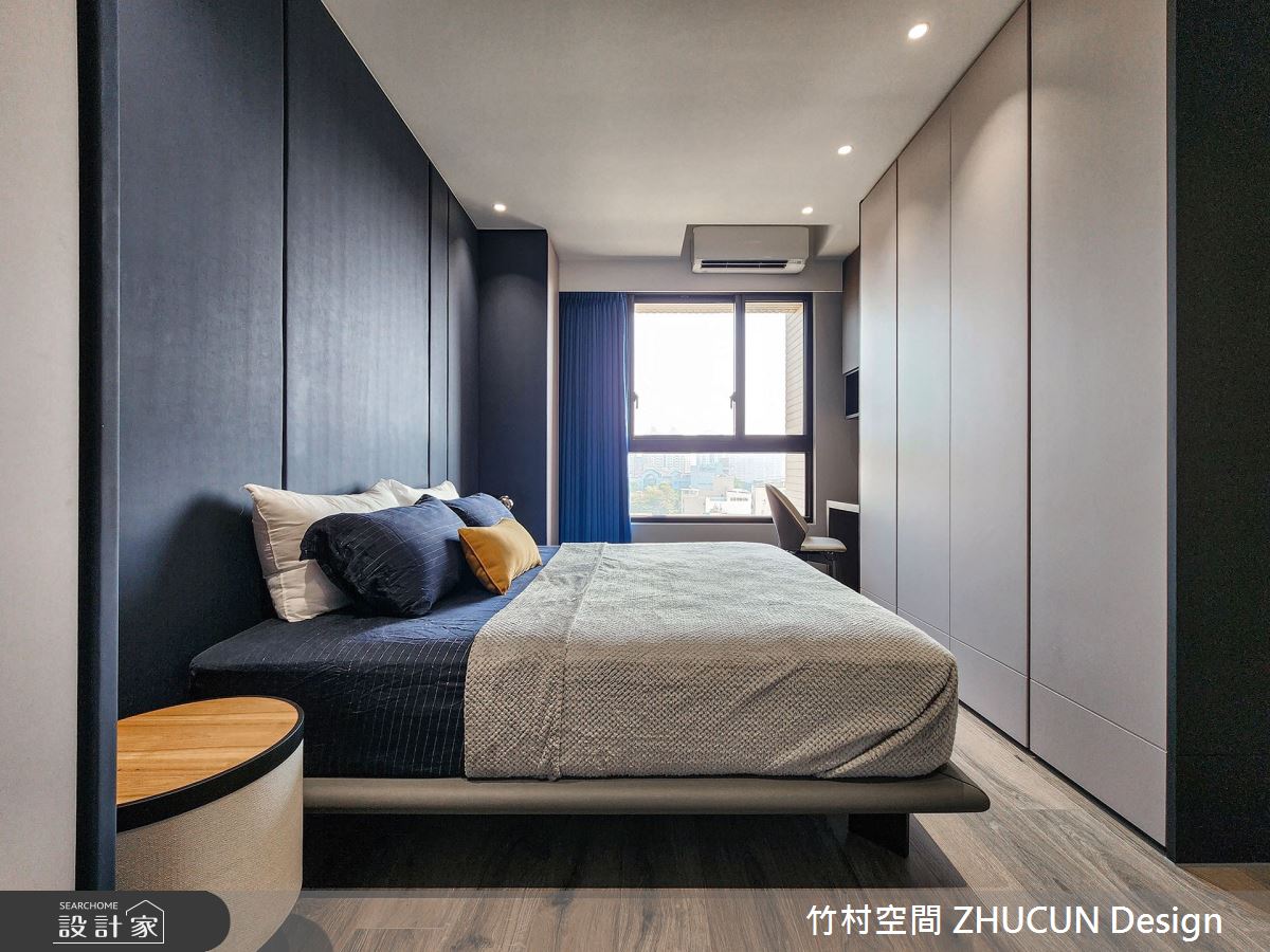 32坪新成屋(5年以下)＿現代風臥室案例圖片＿竹村空間 ZHUCUN Design＿竹村_26 溫。心 Warm_32坪現代風之22