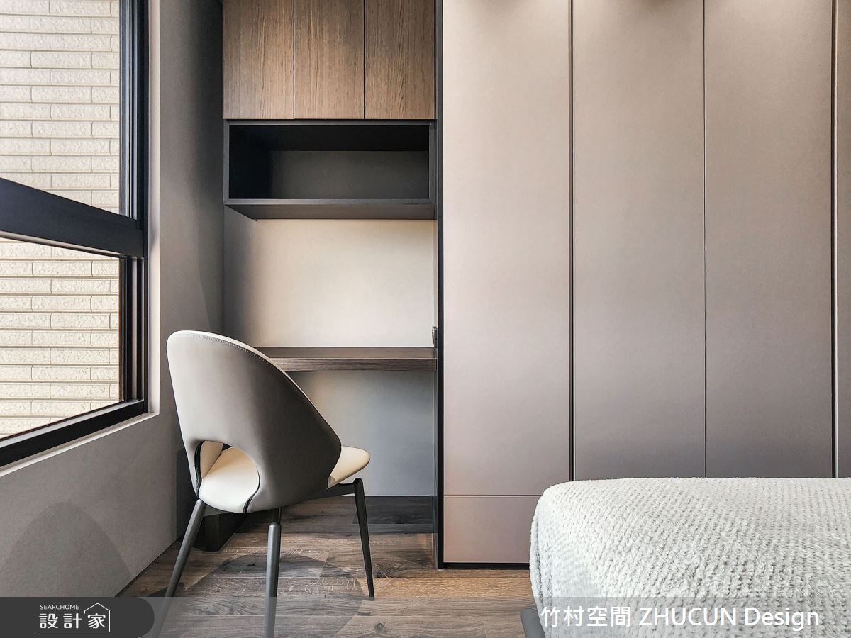 32坪新成屋(5年以下)＿現代風臥室案例圖片＿竹村空間 ZHUCUN Design＿竹村_26 溫。心 Warm_32坪現代風之24