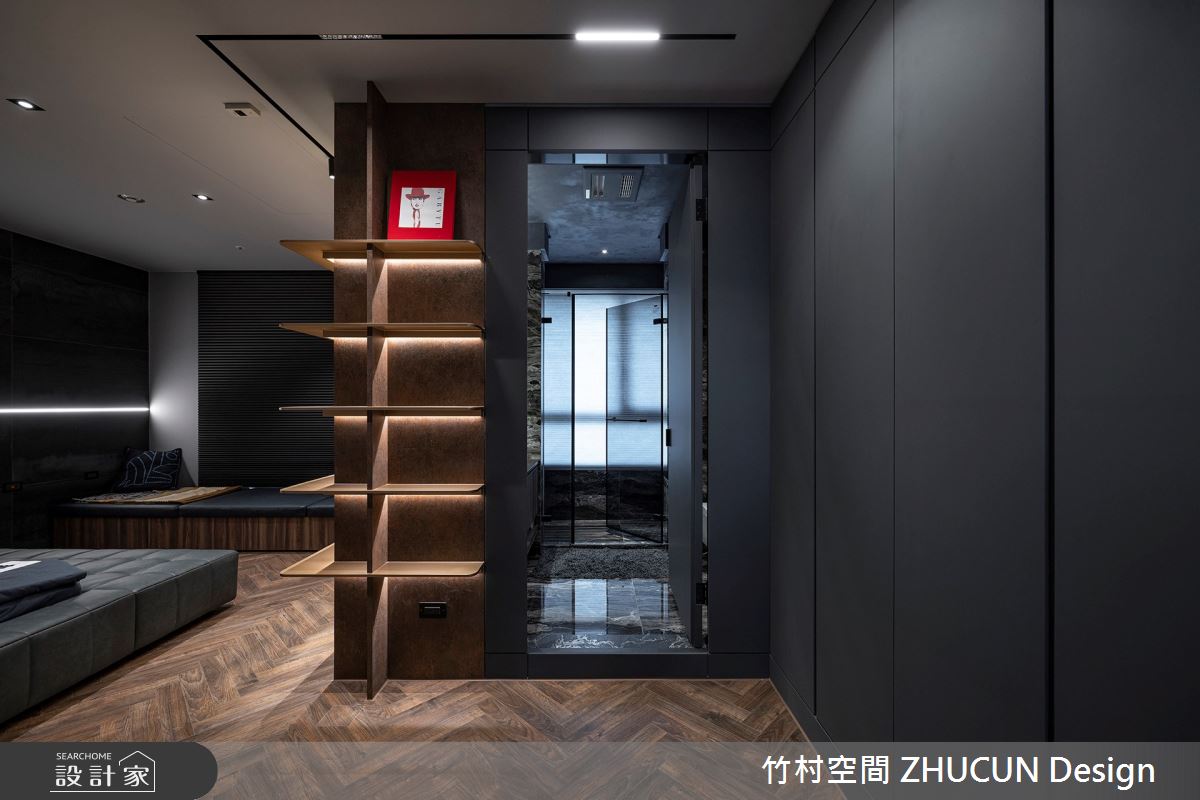 50坪新成屋(5年以下)＿混搭風臥室浴室臥榻案例圖片＿竹村空間 ZHUCUN Design＿竹村_27 大人的遊戲室_50坪混搭風之15