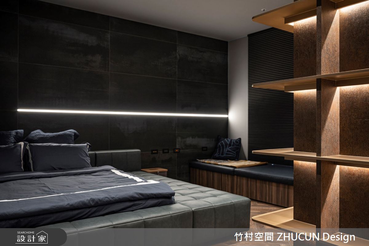 50坪新成屋(5年以下)＿混搭風臥室臥榻案例圖片＿竹村空間 ZHUCUN Design＿竹村_27 大人的遊戲室_50坪混搭風之14