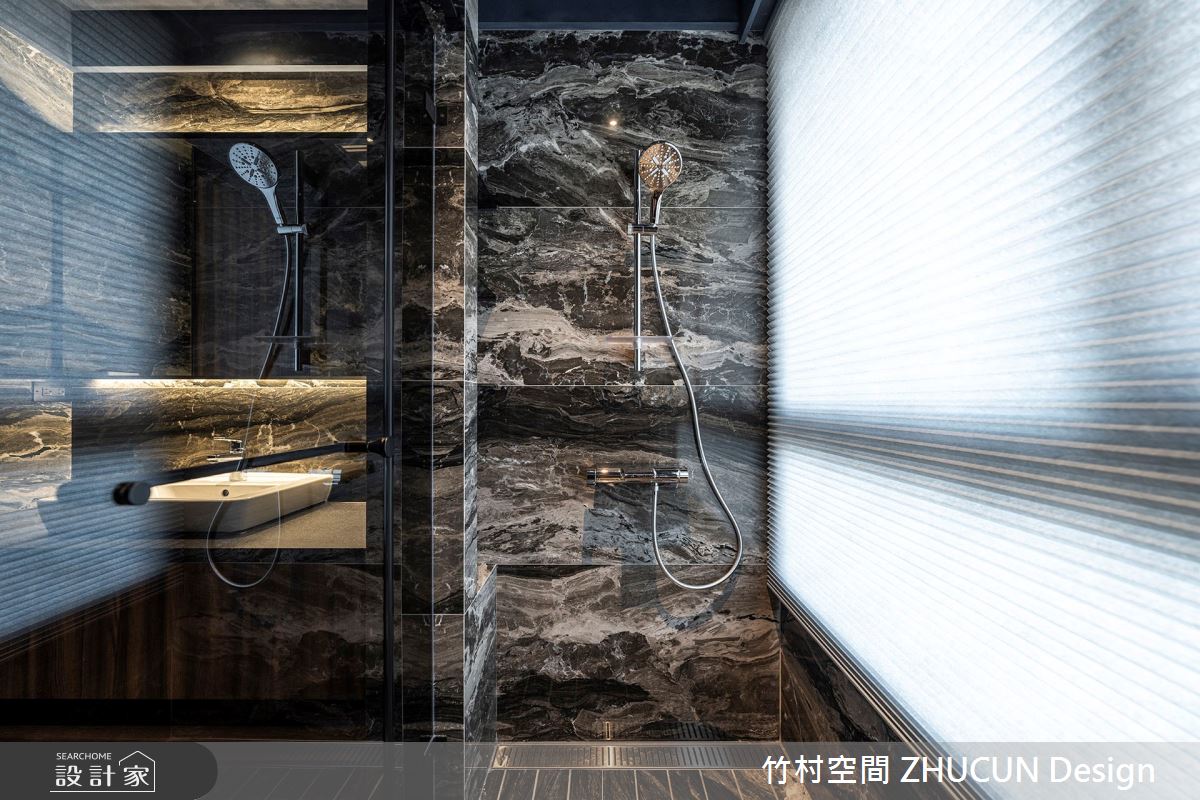 50坪新成屋(5年以下)＿混搭風浴室案例圖片＿竹村空間 ZHUCUN Design＿竹村_27 大人的遊戲室_50坪混搭風之17