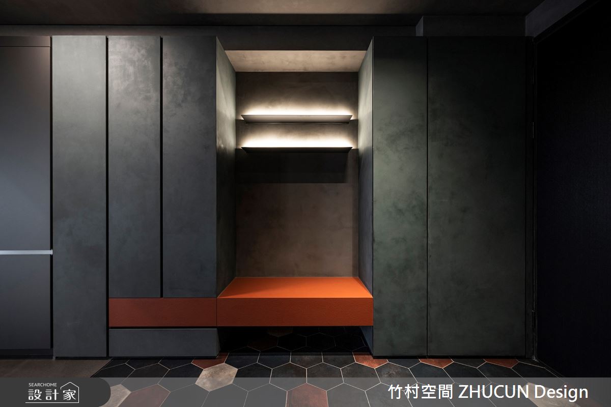 50坪新成屋(5年以下)＿混搭風玄關案例圖片＿竹村空間 ZHUCUN Design＿竹村_27 大人的遊戲室_50坪混搭風之1