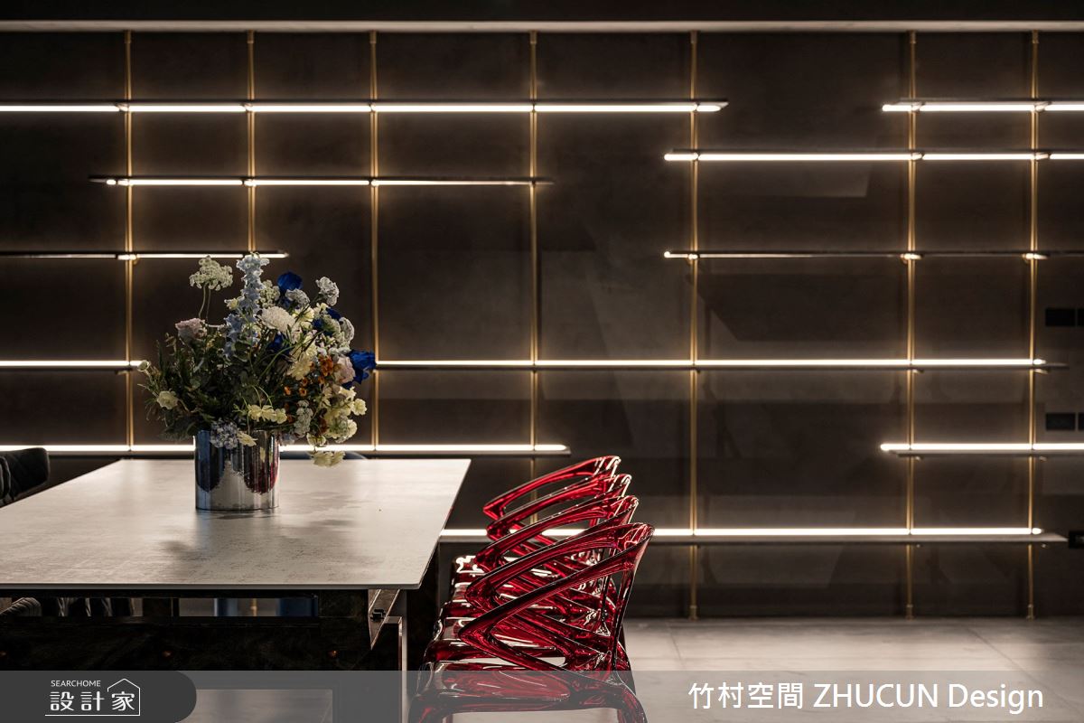 50坪新成屋(5年以下)＿混搭風餐廳案例圖片＿竹村空間 ZHUCUN Design＿竹村_27 大人的遊戲室_50坪混搭風之5