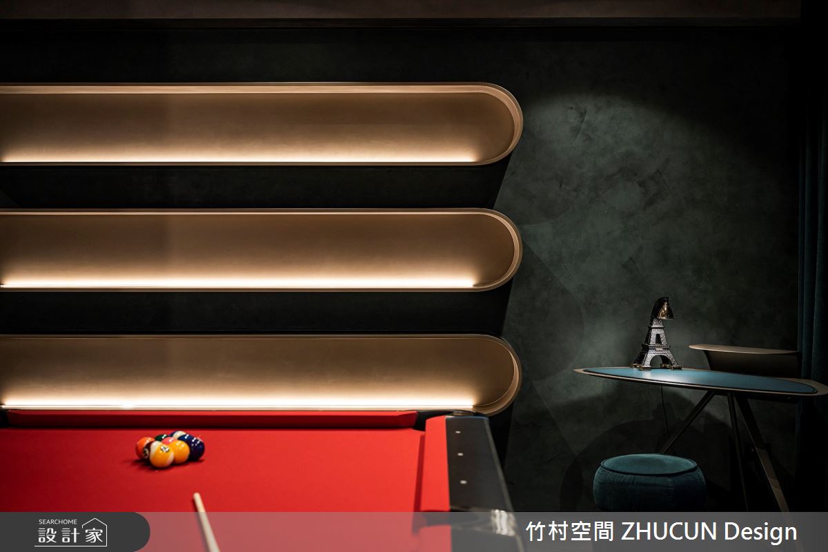 50坪新成屋(5年以下)＿混搭風多功能室案例圖片＿竹村空間 ZHUCUN Design＿竹村_27 大人的遊戲室_50坪混搭風之13