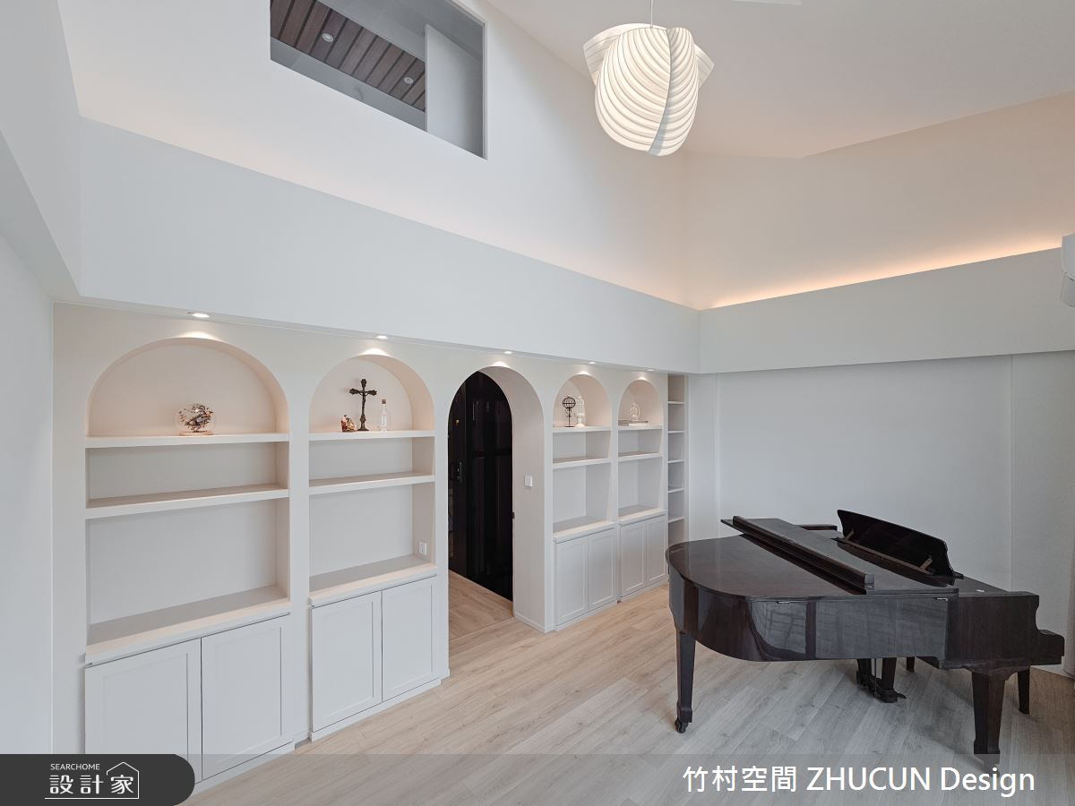 136坪老屋(16~30年)＿簡約風多功能室案例圖片＿竹村空間 ZHUCUN Design＿竹村_28 享。日_136坪簡約風毛胚屋透天別墅之14