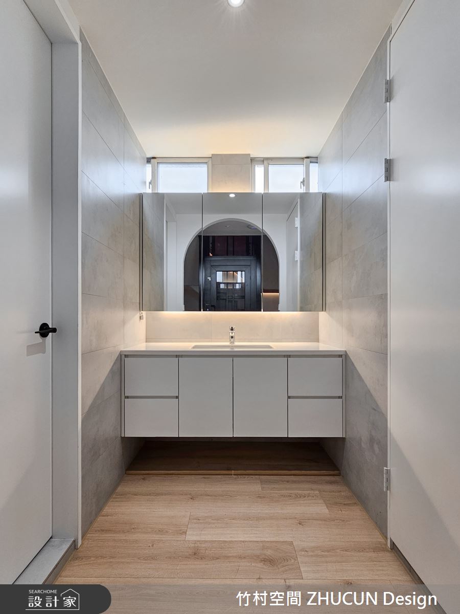136坪老屋(16~30年)＿簡約風浴室案例圖片＿竹村空間 ZHUCUN Design＿竹村_28 享。日_136坪簡約風毛胚屋透天別墅之15