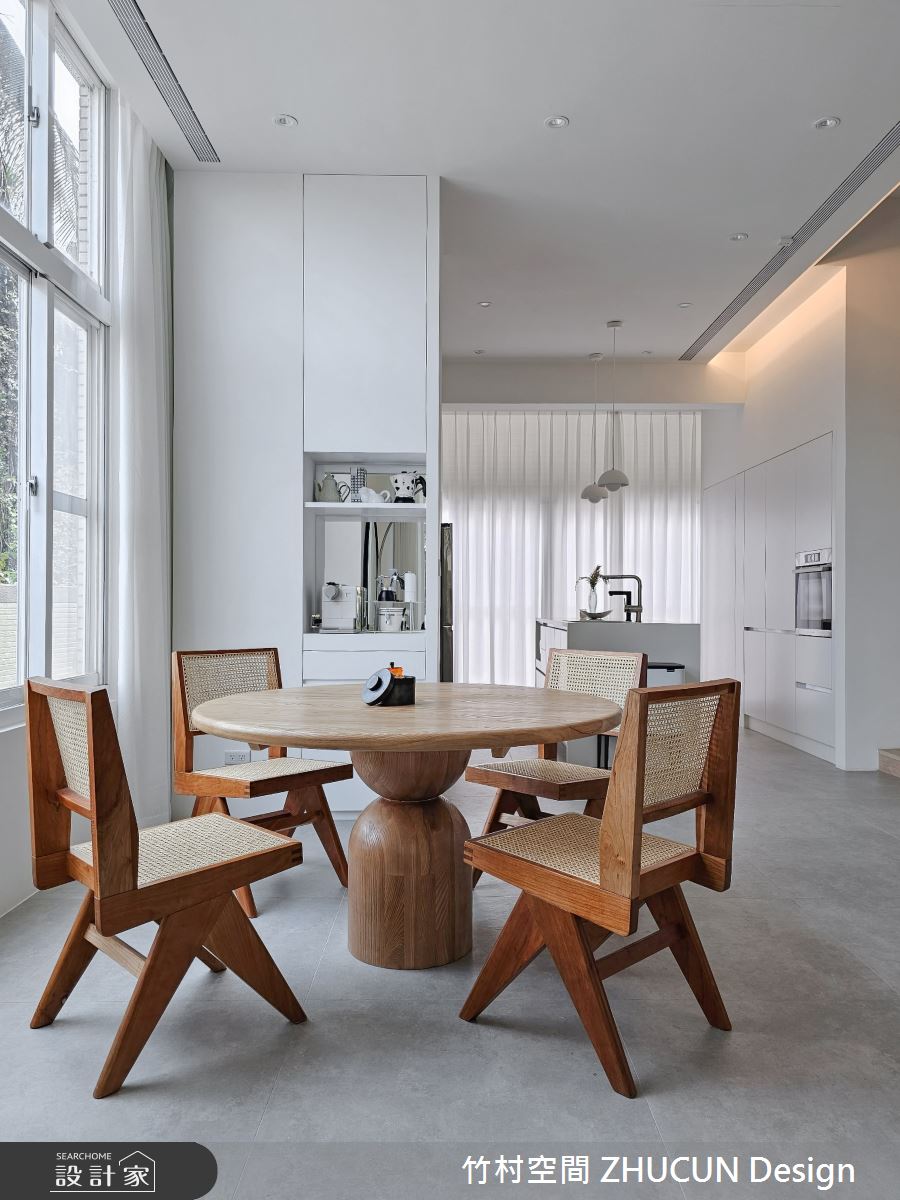 136坪老屋(16~30年)＿簡約風餐廳廚房案例圖片＿竹村空間 ZHUCUN Design＿竹村_28 享。日_136坪簡約風毛胚屋透天別墅之2