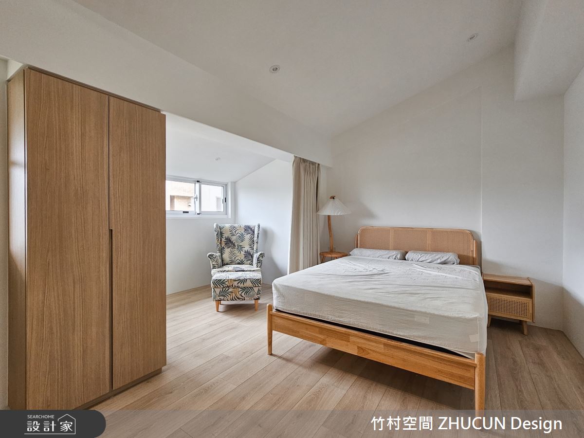 136坪老屋(16~30年)＿簡約風臥室案例圖片＿竹村空間 ZHUCUN Design＿竹村_28 享。日_136坪簡約風毛胚屋透天別墅之10