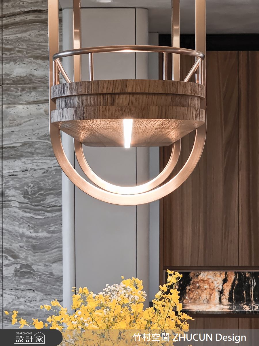 34坪新成屋(5年以下)＿侘寂風餐廳案例圖片＿竹村空間 ZHUCUN Design＿竹村_29 湖景宅_34坪侘寂風之13