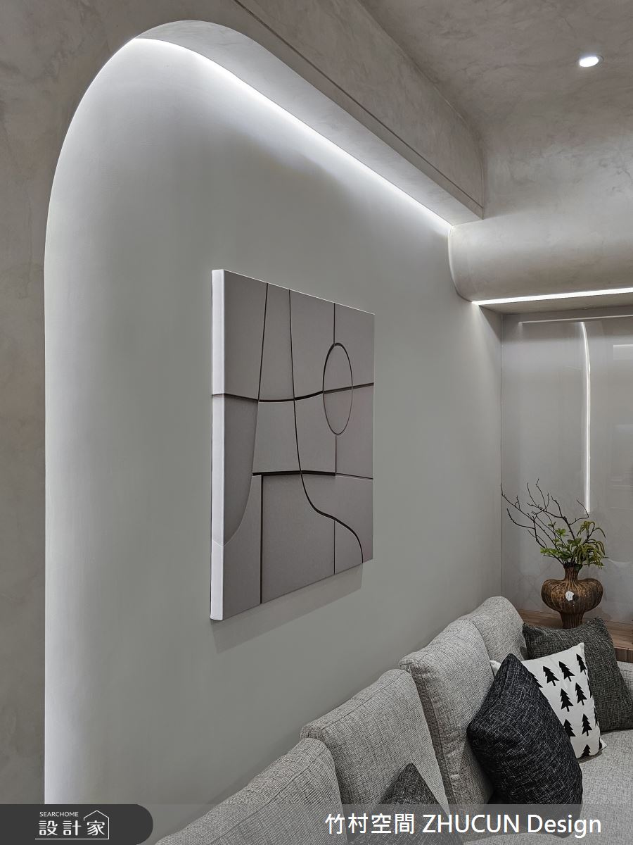16坪新成屋(5年以下)＿現代風客廳案例圖片＿竹村空間 ZHUCUN Design＿竹村_33之4