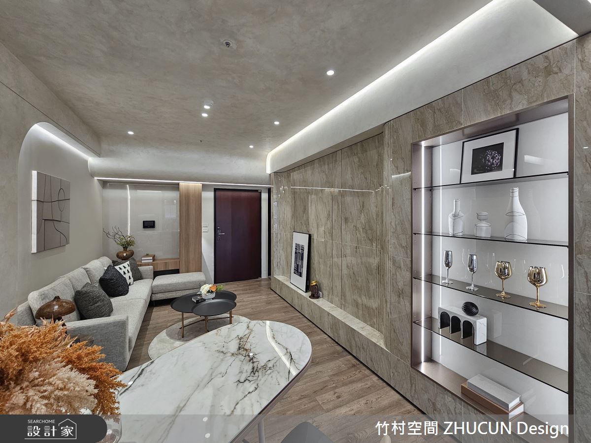 16坪新成屋(5年以下)＿現代風客廳案例圖片＿竹村空間 ZHUCUN Design＿竹村_33之6