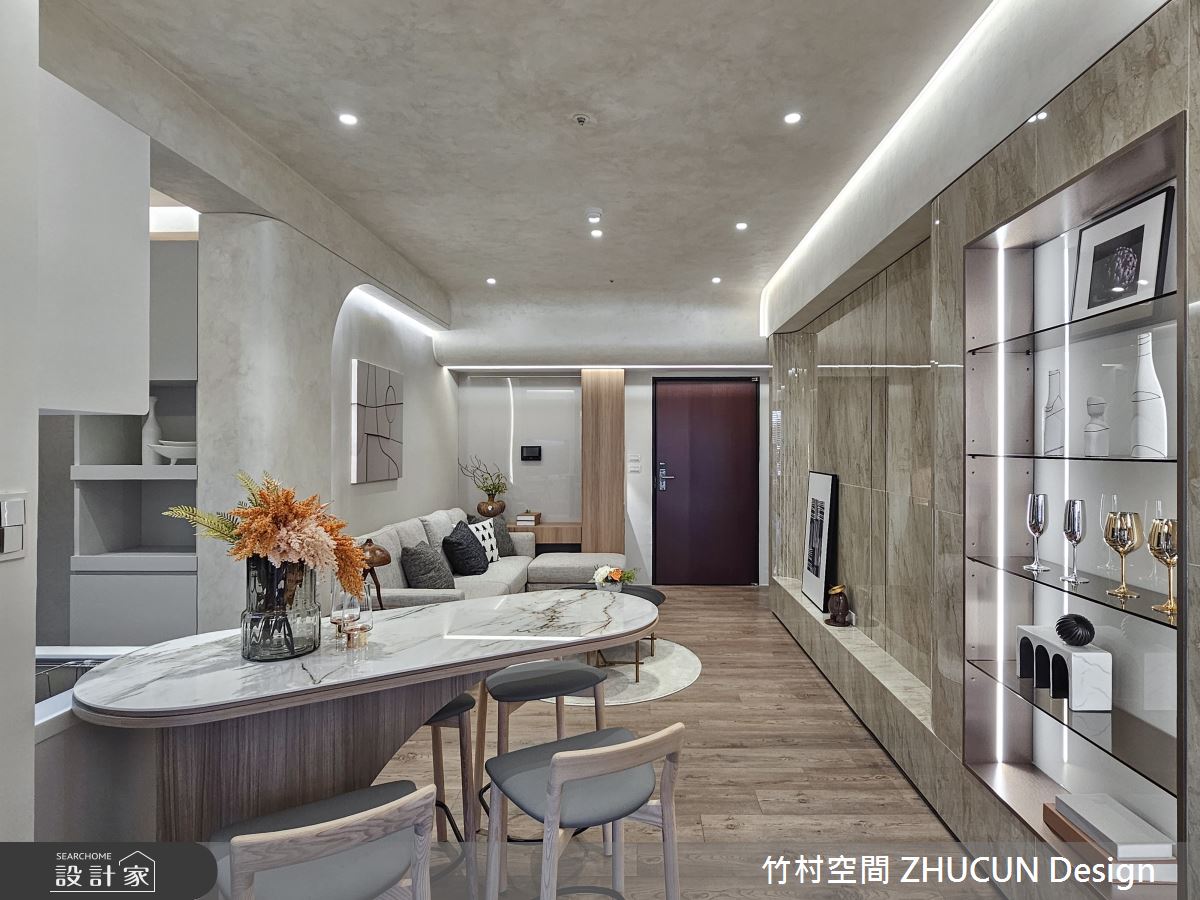16坪新成屋(5年以下)＿現代風客廳餐廳案例圖片＿竹村空間 ZHUCUN Design＿竹村_33之10