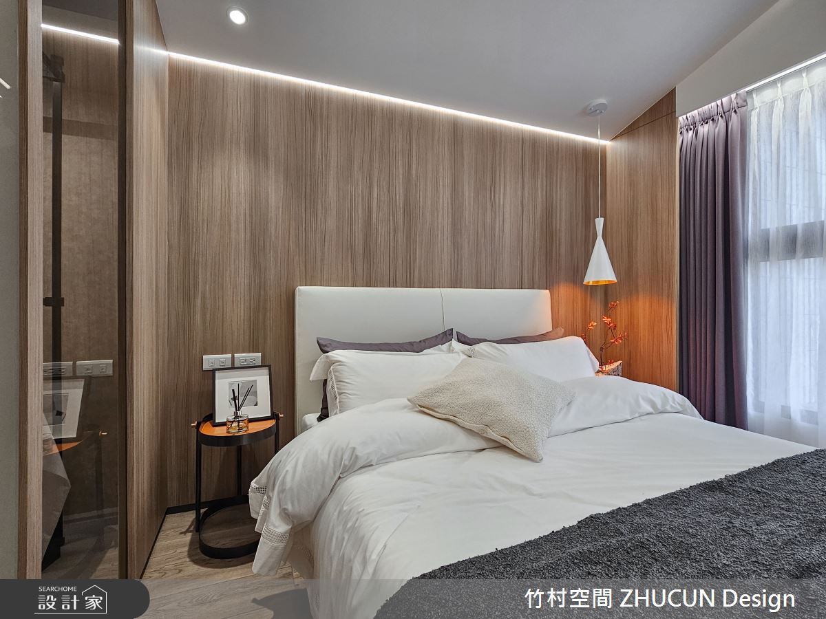 16坪新成屋(5年以下)＿現代風臥室案例圖片＿竹村空間 ZHUCUN Design＿竹村_33之20