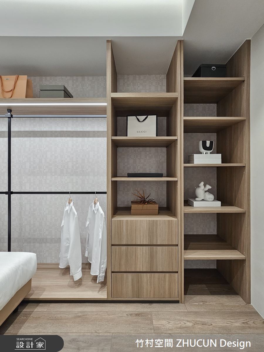 16坪新成屋(5年以下)＿現代風臥室案例圖片＿竹村空間 ZHUCUN Design＿竹村_33之24