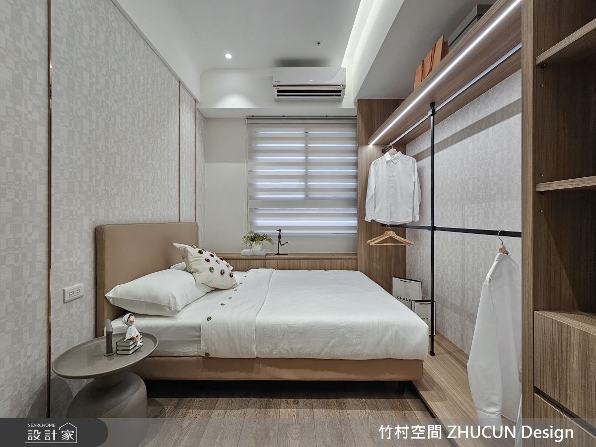 16坪新成屋(5年以下)＿現代風臥室案例圖片＿竹村空間 ZHUCUN Design＿竹村_33之25