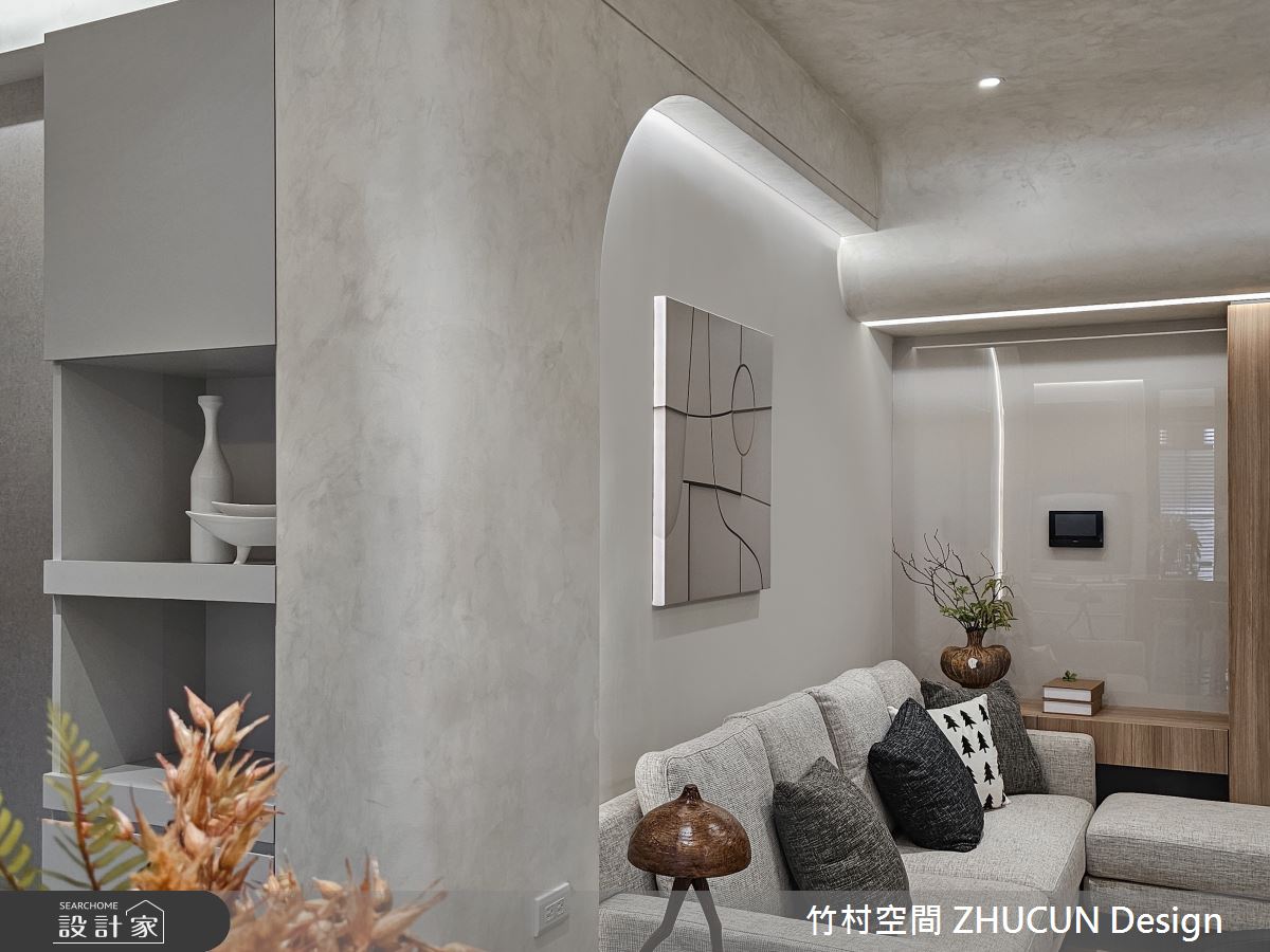 16坪新成屋(5年以下)＿現代風客廳案例圖片＿竹村空間 ZHUCUN Design＿竹村_33之8