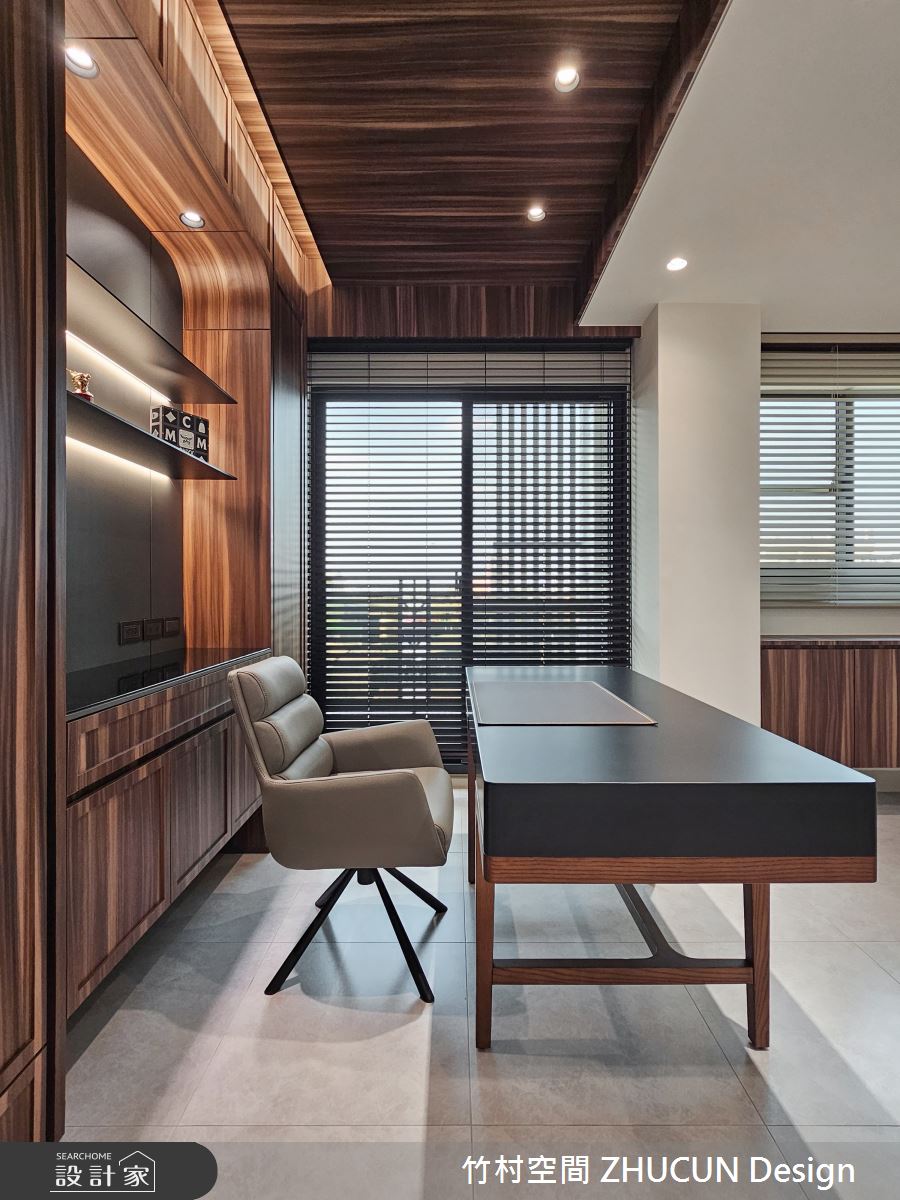 52坪新成屋(5年以下)＿混搭風書房工作區案例圖片＿竹村空間 ZHUCUN Design＿竹村_35 小港 NO.6 Siaogang NO.6 52坪混搭風之24