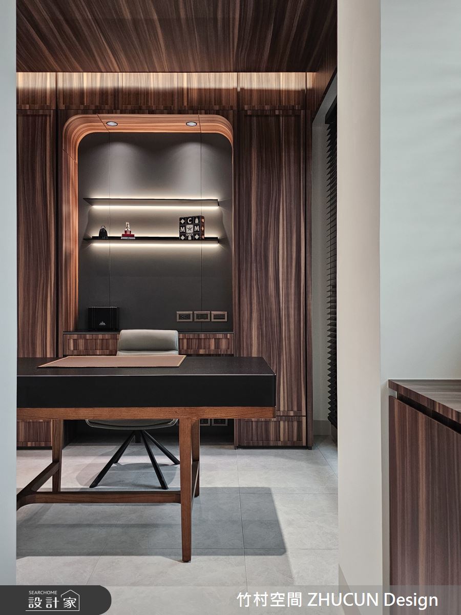 52坪新成屋(5年以下)＿混搭風書房工作區案例圖片＿竹村空間 ZHUCUN Design＿竹村_35 小港 NO.6 Siaogang NO.6 52坪混搭風之25