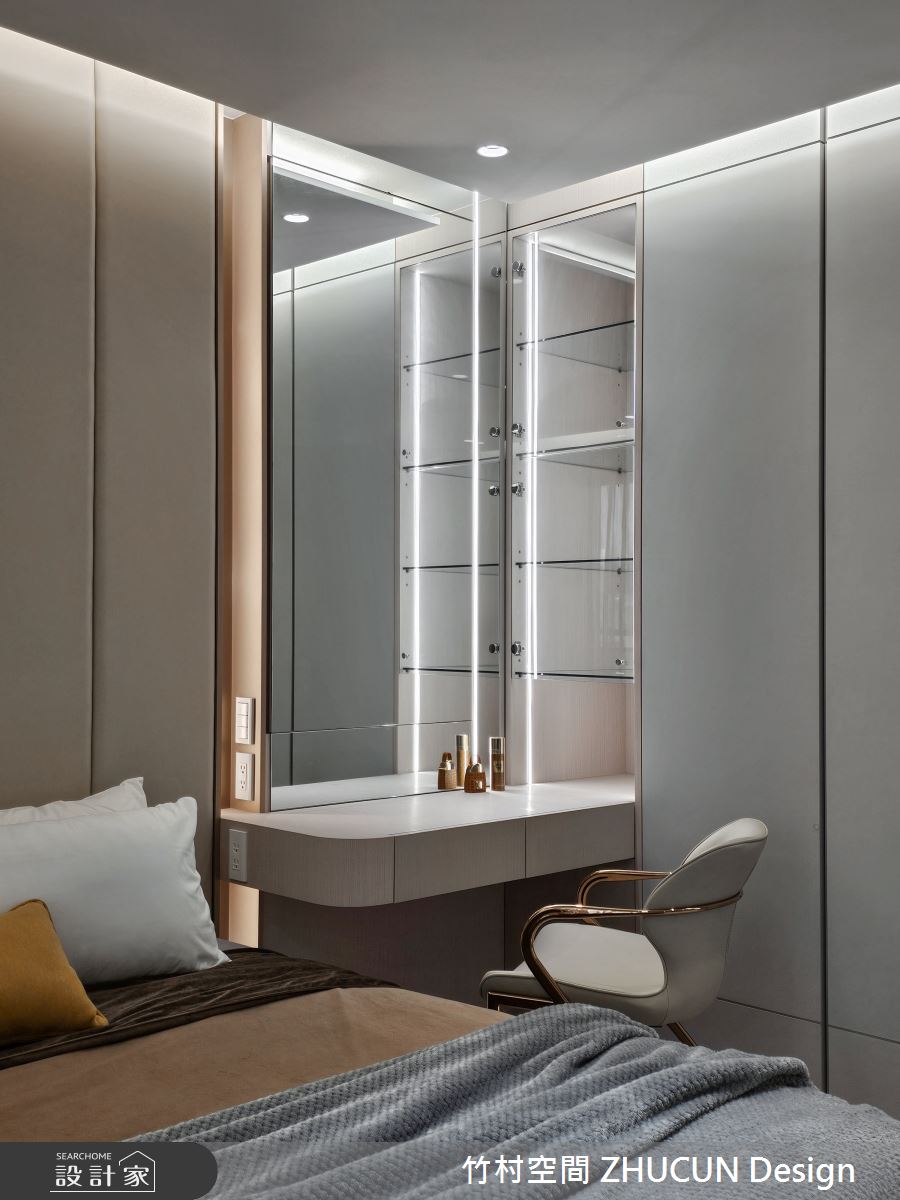52坪新成屋(5年以下)＿混搭風臥室案例圖片＿竹村空間 ZHUCUN Design＿竹村_35 小港 NO.6 Siaogang NO.6 52坪混搭風之13